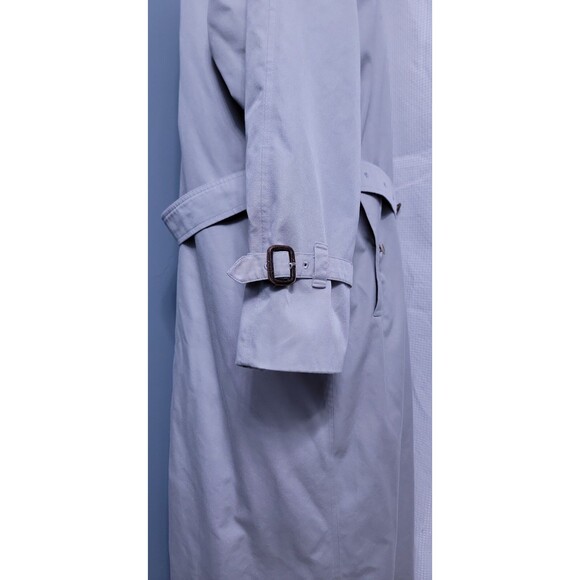 Burberry Classic Nova Lined Khaki Double Breast Trench Coat Womens size 14 - Picture 7 of 16